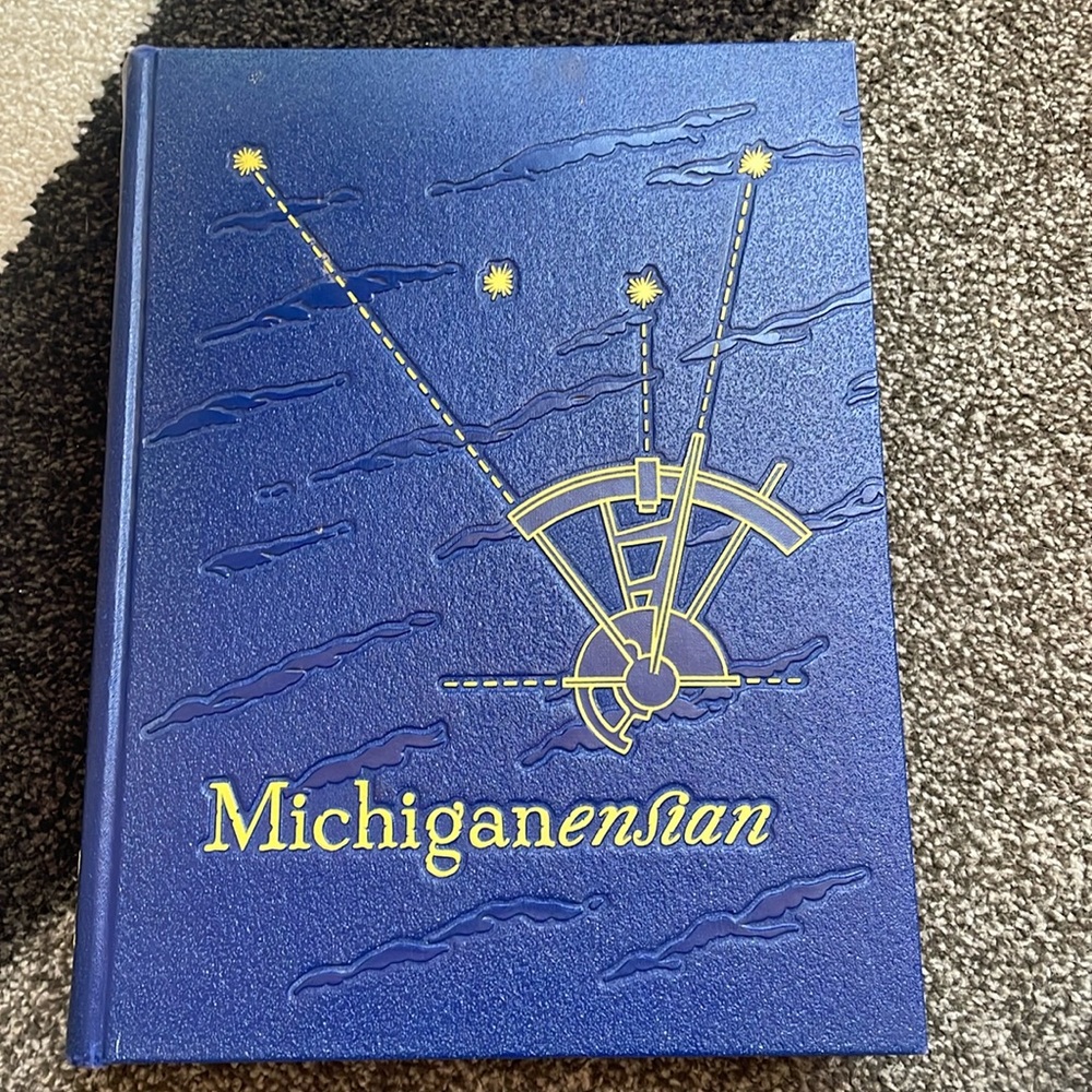 1959 Michiganensian University of Michigan Vol. 63 Yearbook Ann Arbor MI
